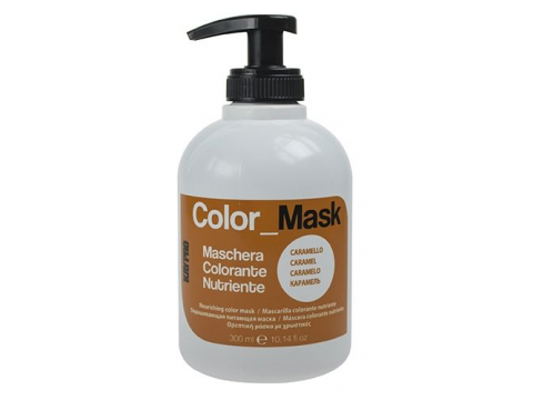 KAY PRO COLORS MASK (karamelinė) CARAMEL maitinanti, atspalvį paryškinanti spalvota kaukė 300ml.